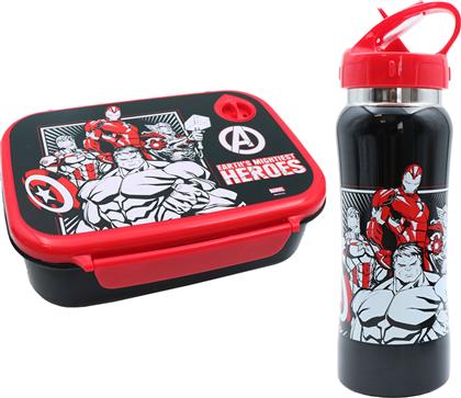 ΦΑΓΗΤΟΔΟΧΕΙΟ 800ML & ΠΑΓΟΥΡΙ 500ML AVENGERS 506031 MUST