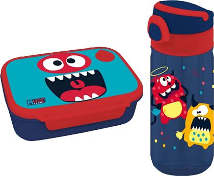 ΦΑΓΗΤΟΔΟΧΕΙΟ 800ML & ΠΑΓΟΥΡΙ 500ML MONSTER 000586464 MUST