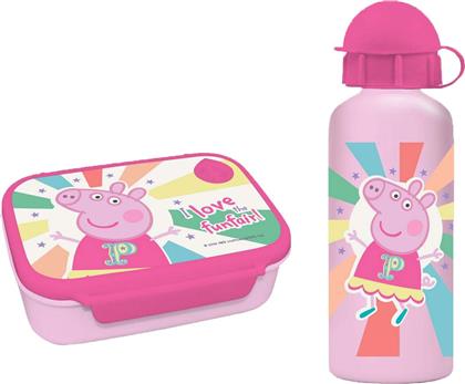 ΦΑΓΗΤΟΔΟΧΕΙΟ 800ML & ΠΑΓΟΥΡΙ 500ML PEPPA PIG 000482830 MUST