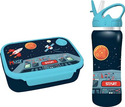 ΦΑΓΗΤΟΔΟΧΕΙΟ 800ML & ΠΑΓΟΥΡΙ 500ML SPACESHIP 000586469 MUST