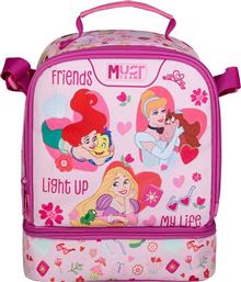 ΙΣΟΘΕΡΜΙΚΗ ΤΣΑΝΤΑ ΦΑΓΗΤΟΥ (22X16X28) PRINCESS FRIENDS LIGHT UP MY LIFE 000565054 MUST