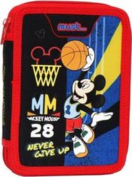 ΚΑΣΕΤΙΝΑ ΔΙΠΛΗ ΓΕΜΑΤΗ DISNEY MICKEY MOUSE NEVER GIVE UP MUST από το PLUS4U