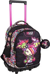 TOKIDOKI 25 ΣΑΚΙΔΙΟ TROLLEY ΜΑΥΡΟ (000470333) MUST