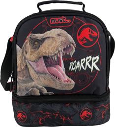 ΤΣΑΝΤΑΚΙ ΦΑΓΗΤΟΥ ΙΣΟΘΕΡΜΙΚΟ JURASSIC T-REX ROARRR 2 ΘΗΚΕΣ 000570901 MUST