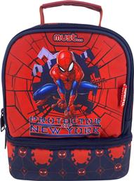 ΤΣΑΝΤΑΚΙ ΦΑΓΗΤΟΥ ΙΣΟΘΕΡΜΙΚΟ SPIDERMAN PROTECTOR OF NEW YORK 2 ΘΗΚΕΣ 000508121 MUST