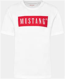 T-SHIRT 1014749 ΛΕΥΚΟ REGULAR FIT MUSTANG