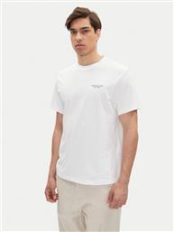 T-SHIRT AKRON 1016284 ΛΕΥΚΟ RELAXED FIT MUSTANG
