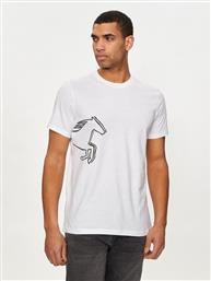 T-SHIRT AUSTIN 1015056 ΛΕΥΚΟ REGULAR FIT MUSTANG