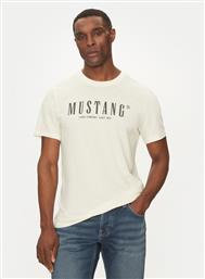 T-SHIRT AUSTIN 1016264 ΕΚΡΟΥ REGULAR FIT MUSTANG