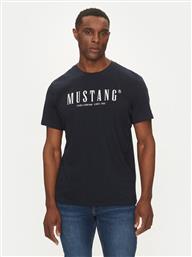 T-SHIRT AUSTIN 1016264 ΣΚΟΥΡΟ ΜΠΛΕ REGULAR FIT MUSTANG