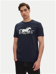 T-SHIRT AUSTIN 1016279 ΣΚΟΥΡΟ ΜΠΛΕ REGULAR FIT MUSTANG