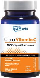 ULTRA VITAMIN C WITH ACEROLA 60 TABS MY ELEMENTS