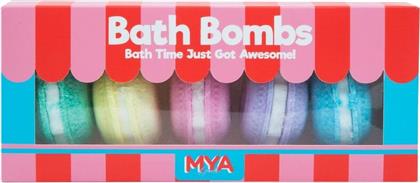 MYA ΣΕΤ BATH BOMB MACARON 5ΤΜΧ (42503)