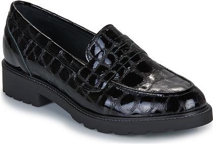 ΜΟΚΑΣΣΙΝΙΑ 8603-MY-00-CROCO-VERNIS-NOIR MYMA