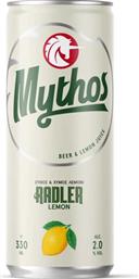 ΜΠΥΡΑ RADLER ΛΕΜΟΝΙ ΚΟΥΤΙ 330ML MYTHOS