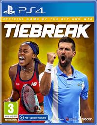 TIEBREAK: THE OFFICIAL GAME OF THE ATP AND WTA - PS4 NACON από το PUBLIC
