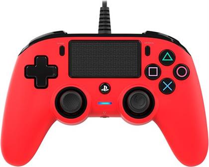 WIRED CONTROLLER RED PS4 GAMEPAD NACON