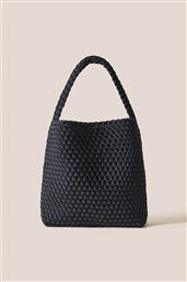 ΓΥΝΑΙΚΕΙΑ ΤΣΑΝΤΑ HOBO ΜΕ ΠΛΕΚΤΟ ΣΧΕΔΙΟ ''NOMAD MEDIUM'' - NSN04023LDONX ΜΑΥΡΟ NAGHEDI