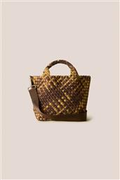 ΓΥΝΑΙΚΕΙΑ ΤΣΑΝΤΑ TOTE ΜΕ ΠΛΕΚΤΟ ΣΧΕΔΙΟ ''ST. BARTHS SMALL'' - NSN03012FHTOR ΚΑΦΕ NAGHEDI