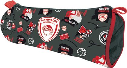 PENCIL CASE ROUND-OLYMPIACOS BASKETBALL HP.BTS.PC.109 Ο-C NAKAS GROUP