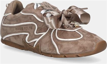 ΣΟΥΕΤ ΑΘΛΗΤΙΚΑ ΠΑΠΟΥΤΣΙΑ ADORED ΧΡΩΜΑ: ΜΠΕΖ, ADORED MUSHROOM SUEDE NAKED WOLFE