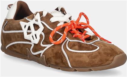 ΣΟΥΕΤ ΑΘΛΗΤΙΚΑ ΠΑΠΟΥΤΣΙΑ ADORED ΧΡΩΜΑ: ΚΑΦΕ, ADORED TAN/WHITE SUEDE NAKED WOLFE