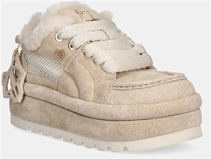 ΣΟΥΕΤ ΑΘΛΗΤΙΚΑ ΠΑΠΟΥΤΣΙΑ BEAU ΧΡΩΜΑ: ΜΠΕΖ, BEAU ICE SUEDE NAKED WOLFE