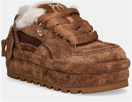 ΣΟΥΕΤ ΑΘΛΗΤΙΚΑ ΠΑΠΟΥΤΣΙΑ BEAU ΧΡΩΜΑ: ΚΑΦΕ, BEAU TAN SUEDE NAKED WOLFE