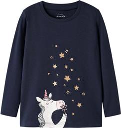 ΜΠΛΟΥΖΑ ΜΑΚΡΥΜΑΝΙΚΗ NMFVIX STAR BUBBLES 13224958 ΣΚΟΥΡΟ ΜΠΛΕ (116CM)-(6 ΕΤΩΝ) NAME IT