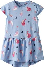 ΦΟΡΕΜΑ 13215107 NMFVIGGA CAPSL DRESS F1 NOOS WHALES ΜΠΛΕ (110 CM) NAME IT από το PLUS4U