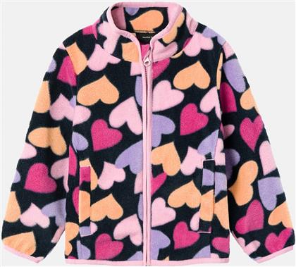 NMFMEEKO FLEECE JACKET AOP1 NAME IT