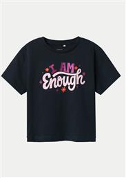 T-SHIRT BETRIA 13238045 ΣΚΟΥΡΟ ΜΠΛΕ REGULAR FIT NAME IT