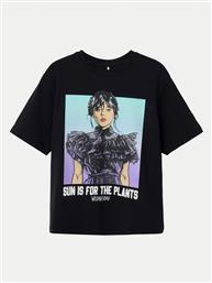 T-SHIRT FARRA WEDNESDAY 13240881 ΜΑΥΡΟ STANDARD FIT NAME IT
