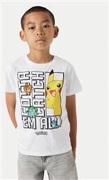 T-SHIRT FLAME POKEMON 13240895 ΛΕΥΚΟ STANDARD FIT NAME IT