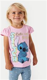 T-SHIRT FOLLY STITCH 13240690 ΡΟΖ REGULAR FIT NAME IT