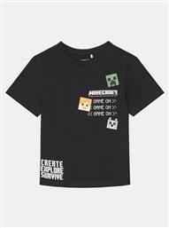 T-SHIRT JAFAR MINECRAFT 13238538 ΜΑΥΡΟ REGULAR FIT NAME IT