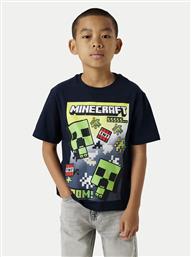 T-SHIRT MINECRAFT 13240871 ΣΚΟΥΡΟ ΜΠΛΕ STANDARD FIT NAME IT