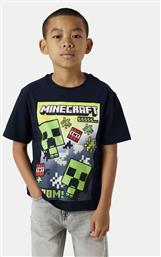 T-SHIRT MINECRAFT 13240871 ΣΚΟΥΡΟ ΜΠΛΕ STANDARD FIT NAME IT