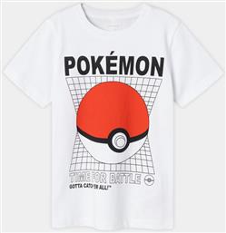 T-SHIRT POKEMON 13230851 ΛΕΥΚΟ REGULAR FIT NAME IT