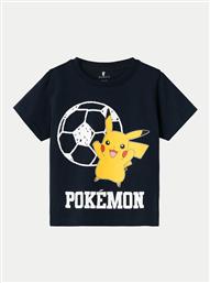 T-SHIRT POKEMON 13231977 ΣΚΟΥΡΟ ΜΠΛΕ REGULAR FIT NAME IT
