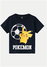 T-SHIRT POKEMON 13231977 ΣΚΟΥΡΟ ΜΠΛΕ REGULAR FIT NAME IT