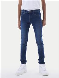 ΤΖΙΝ SILAS 13190372 ΣΚΟΥΡΟ ΜΠΛΕ SLIM FIT NAME IT