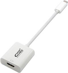 ΑΝΤΑΠΤΟΡΑΣ USB C ΣΕ HDMI 10.16.4102 15 CM ΛΕΥΚΟ NANOCABLE