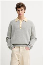 ΠΟΥΛΟΒΕΡ ΜΕ ΠΡΟΣΘΗΚΗ ΜΑΛΛΙΟΥ NM25PFSW05391 ΧΡΩΜΑ: ΓΚΡΙ, GREGOR NANUSHKA