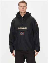 ΜΠΟΥΦΑΝ ANORAK RAINFOREST NEXT SUM NP0A4ILW ΜΑΥΡΟ LOOSE FIT NAPAPIJRI