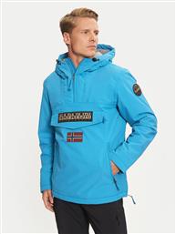 ΜΠΟΥΦΑΝ ANORAK RAINFOREST POCKET 2 NP0A4GMD ΜΠΛΕ REGULAR FIT NAPAPIJRI από το MODIVO