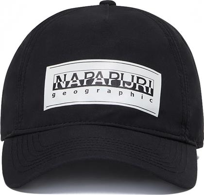 F-BOX LOGO CAP NP0A4IEO041-041 ΜΑΥΡΟ NAPAPIJRI