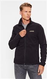 FLEECE NP0A4HDU ΜΑΥΡΟ REGULAR FIT NAPAPIJRI από το MODIVO