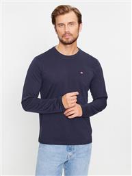 LONGSLEEVE SALIS NP0A4HN7 ΣΚΟΥΡΟ ΜΠΛΕ REGULAR FIT NAPAPIJRI από το MODIVO