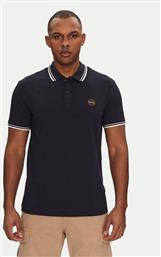 POLO E-MACAS NP0A4ID51761 ΣΚΟΥΡΟ ΜΠΛΕ REGULAR FIT NAPAPIJRI